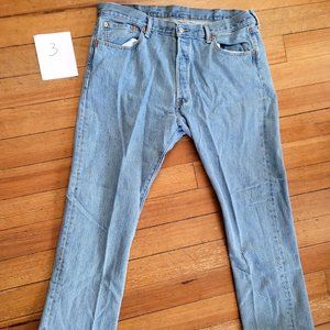 Levi Strauss 501 original fit jeans 38W 32L